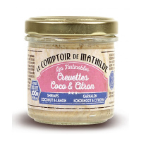 crevettes coco citron
