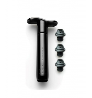 coffret pompe a vin le creuset  3 bouchons 2022710580