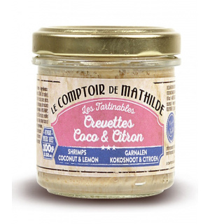 crevettes coco citron