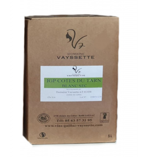 domaine vayssette blanc 5l 265078845
